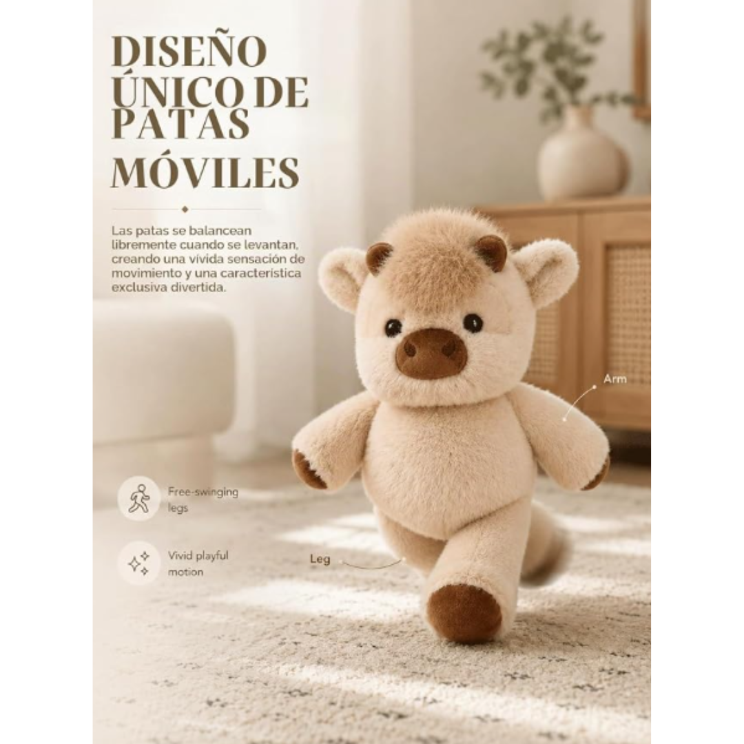 Peluche de Vaca que Corre