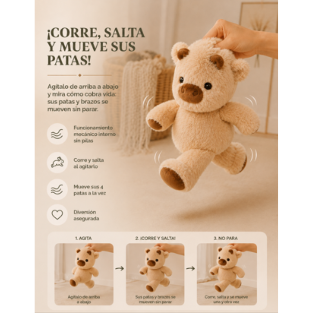 Peluche de Vaca que Corre